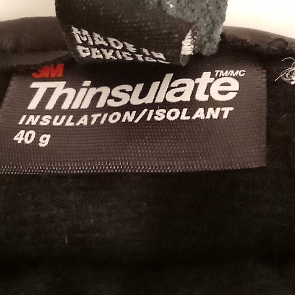 New 3m Thinsulate Insulation/Isolant Leather Bike… - image 8